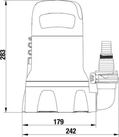 Gardena Dompelpomp 9000 Rvs 24,2 X 28,3 Cm Zwart/grijs -Tuingereedschap 1047x1200 2