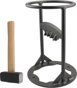 Profeco Houtklover Ø22cm - Houtkliever - Houtsplijter - Incl. Moker 1kg