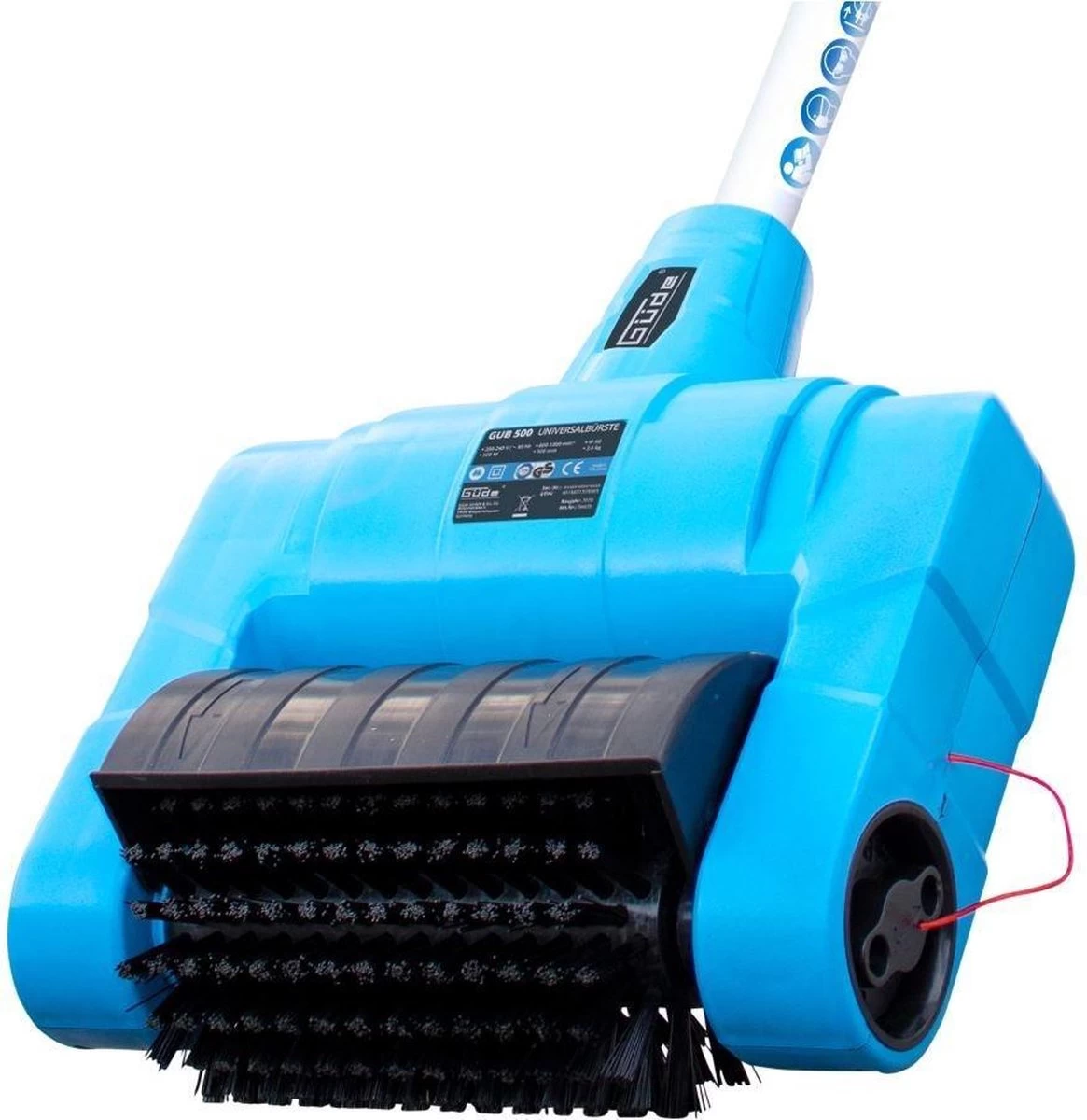 Güde Elektrische Oppervlakte- En Voegenreiniger - MET Telescopische Stang & 4 Voegenborstels - GUB 500 5 Güde Elektrische Oppervlakte- En Voegenreiniger - MET Telescopische Stang & 4 Voegenborstels - GUB 500 - Afbeelding 5