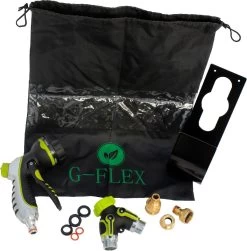 G-Flex Flexibele Tuinslang - Waterslang - 8 Verschillende Sproeistanden - Inclusief Opbergtas/splitter/Koppelstuk/Houder/Rubbers - 30 Meter -Tuingereedschap 1181x1200 4