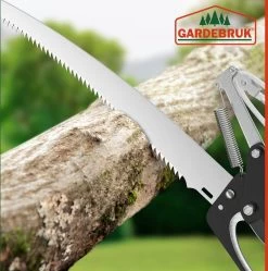 Gardebruk Takkenzaag Telescopisch - 2in1 Zaag & Snoeischaar - Oranje -Tuingereedschap 1189x1200 6