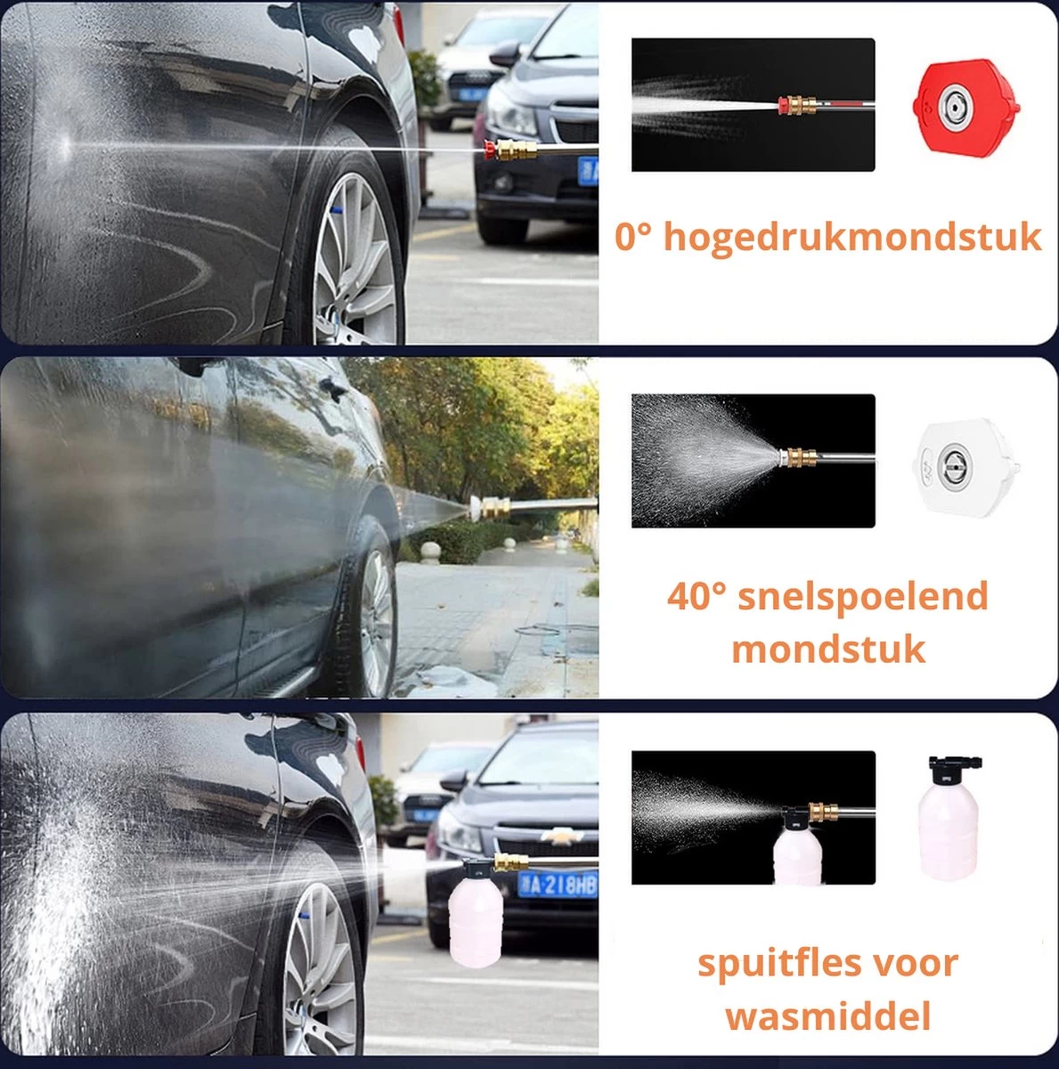 Hogedrukreiniger - Draagbaar - Auto Wasmachine - Hogedrukreiniger 8 Hogedrukreiniger - Draagbaar - Auto Wasmachine - Hogedrukreiniger - Afbeelding 8