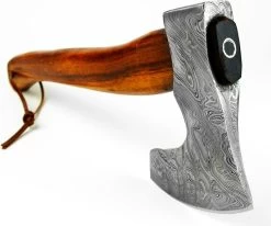 Luxe Damast Viking Hakbijl Vidar Medium Splijtbijl Outdoor Houtbijl Handbijl Kampeerbijl Tuinbijl -Tuingereedschap 1200x1000