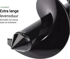 MaatWorkz - Grondboor - 25 CM - Boormachine - Bollenplanter - Moestuin - Palenboor - Boor - Tuin -Tuingereedschap 1200x1015 2