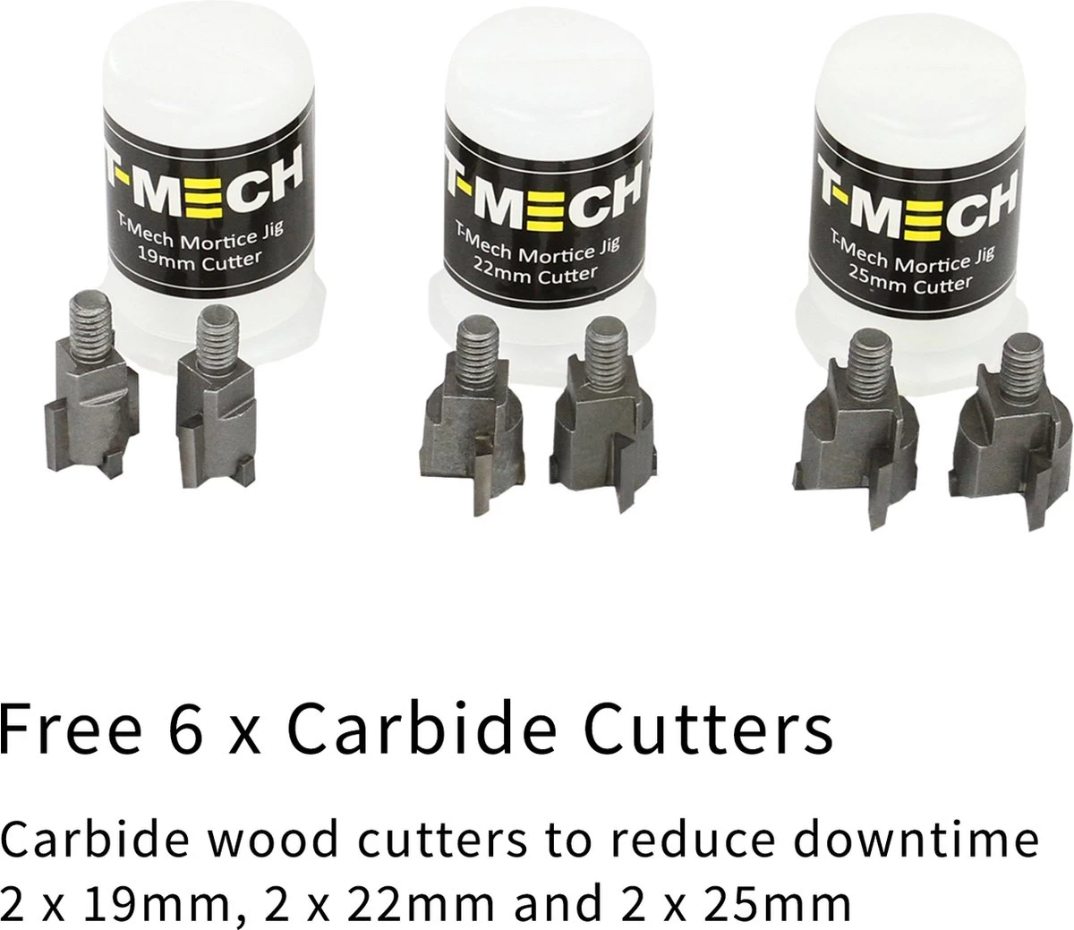 T-Mech Slotkast Frees – Freesmal Deurslot - Inclusief 6 Hardmetalen Frezen - 43 Cm H X 20 Cm B X 15 Cm D - Nauwkeurige Frees In 5 Minuten 8 T-Mech Slotkast Frees – Freesmal Deurslot - Inclusief 6 Hardmetalen Frezen - 43 Cm H X 20 Cm B X 15 Cm D - Nauwkeurige Frees In 5 Minuten - Afbeelding 8