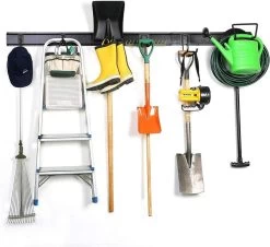 SODEAL Luxe Gereedschapshouder- Tuingereedschap Ophangsysteem - Fiets Ophangsysteem - Bezem Ophangsysteem -Tuingereedschap 1200x1099 4