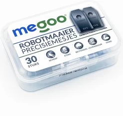 Mesjes Voor Husqvarna Automower - Reservemessen Voor Gardena Robotmaaier - 30st - RVS - Plastic Box - Megoo® -Tuingereedschap 1200x1136 1