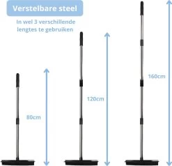 De Blaffende Kat 2 In 1 Rubberen Bezem – Bezem Binnen & Buiten – Vloerwisser Met Steel - Vloertrekker – Veger - Extra Lang 160cm 11 De Blaffende Kat 2 In 1 Rubberen Bezem – Bezem Binnen & Buiten – Vloerwisser Met Steel - Vloertrekker – Veger - Extra Lang 160cm -Tuingereedschap 1200x1156