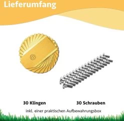 Titanium Robot Grasmaaier Mesjes Voor Husqvarna Automower, Gardena Robotmaaiers -Tuingereedschap 1200x1174 3