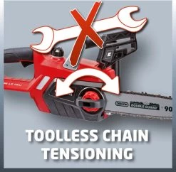 Einhell Accu Kettingzaag GE-LC 18 Li-Solo Power X-Change (Li-Ion, 18 V, 25 Cm Zwaardlengte, 23 Cm Snijlengte, Terugslagbescherming, Kettingvangbout, Zonder Accu En Lader) -Tuingereedschap 1200x1176 4
