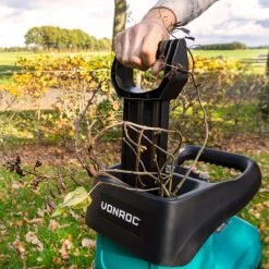 VONROC Stille Hakselaar/Shredder 2800W – Voor Takken Tot Ø45mm – Incl. 60L Opvangbak & Duwstok -Tuingereedschap 1200x1200 115