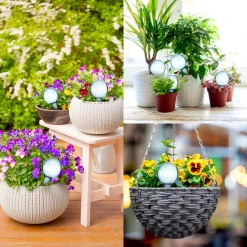 Druppelsysteem 12 Stuks Waterdruppelaar Voor Planten - Waterafgiftesysteem Voor 2 Weken - Beregening Voor Kamerplanten -Tuingereedschap 1200x1200 1181