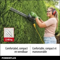 Powerplus POWEG40100 Elektrische Heggenschaar - 550W - Snoeien En Knippen - Zwaardlengte 560mm - Mesafstand 16mm - Haagschaar Voor Tuinonderhoud -Tuingereedschap 1200x1200 163