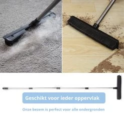 De Blaffende Kat 2 In 1 Rubberen Bezem – Bezem Binnen & Buiten – Vloerwisser Met Steel - Vloertrekker – Veger - Extra Lang 160cm 13 De Blaffende Kat 2 In 1 Rubberen Bezem – Bezem Binnen & Buiten – Vloerwisser Met Steel - Vloertrekker – Veger - Extra Lang 160cm -Tuingereedschap 1200x1200 19