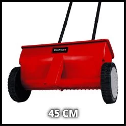 Einhell Strooiwagen GC-SR 12 (12 L - 45 Cm Strooibreedte - Dubbele Duwstang - Kliksluiting Aan Beide Zijden - Verstelhendel - Corrosiebestendige Rol - Behuizing Van Breukvast Kunststof) -Tuingereedschap 1200x1200 314