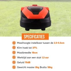 Zoef Robot Robotmaaier Betsie Met APP <1400 M2 -Tuingereedschap 1200x1200 356