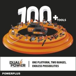 Powerplus Dual Power POWDPG75270 Bladblazer - Bladzuiger En -versnipperaar - Brushless - Blazen - Zuigen - Versnipperen - Excl. Accu En Lader - Incl. Opvangzak 45L -Tuingereedschap 1200x1200 42