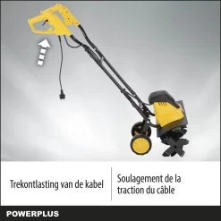Powerplus POWXG72010 Tuinfrees - 1500W - Werkbreedte 450mm - Werkdiepte Max. 220mm - Incl. 6 Messen En Wielen -Tuingereedschap 1200x1200 437
