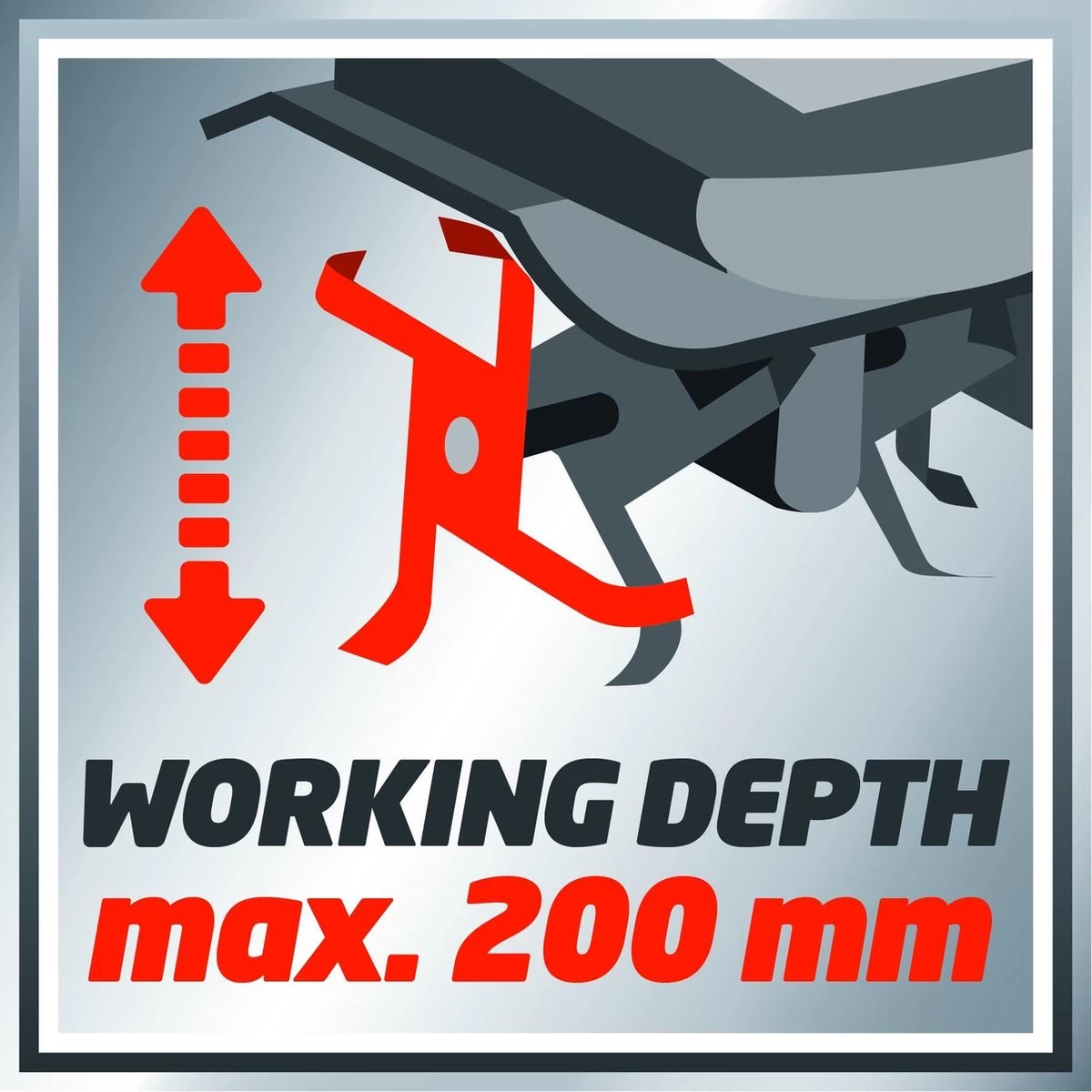 EINHELL GC-RT 1440 M Grondfrees 8 EINHELL GC-RT 1440 M Grondfrees - Afbeelding 8