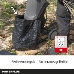 Powerplus POWEG5011 Elektrische Hakselaar Versnipperaar - 2400W - Max. Ø40mm - Incl. Duwstok, Wielen En 50L Opvangzak - Heggen, Bomen En Haag - Tuinonderhoud 11 Powerplus POWEG5011 Elektrische Hakselaar Versnipperaar - 2400W - Max. Ø40mm - Incl. Duwstok, Wielen En 50L Opvangzak - Heggen, Bomen En Haag - Tuinonderhoud -Tuingereedschap 1200x1200 50