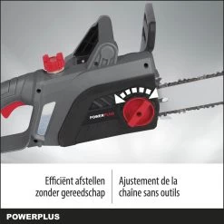 Powerplus POWEG10110 Elektrische Kettingzaag - 2200W - Zwaardlengte 400mm - Automatische Kettingsmering - Incl. 1x Ketting En 1x Zwaard -Tuingereedschap 1200x1200 597