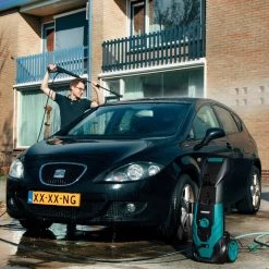 VONROC Hogedrukreiniger V18-2 1800W – 140 Bar – 420 L/h – Incl. 8m Slang, Geïntegreerde Reinigingsmiddelen Tank, Terrasreiniger, Spuitstukken En Accessoires -Tuingereedschap 1200x1200 7