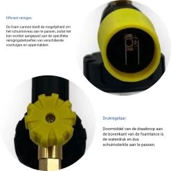 Jatso® Foam Cannon - Snow Foam - Foam Gun - Schuimlans - Foam Gun Auto - Foam Lance - Schuimsproeier - Snow Foam Cannon - Past Op Karcher K1 T/m K7 - Messing - Afneembaar Pistool 9 Jatso® Foam Cannon - Snow Foam - Foam Gun - Schuimlans - Foam Gun Auto - Foam Lance - Schuimsproeier - Snow Foam Cannon - Past Op Karcher K1 T/m K7 - Messing - Afneembaar Pistool -Tuingereedschap 1200x1200 741