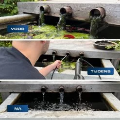 Techweise - Rioolslang Voor Kärcher K2 T/m K7 - 15M - Met 4 Achterwaartse Hogedruksproeiers 18 Techweise - Rioolslang Voor Kärcher K2 T/m K7 - 15M - Met 4 Achterwaartse Hogedruksproeiers -Tuingereedschap 1200x1200 775