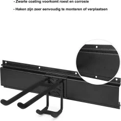 SODEAL Luxe Gereedschapshouder- Tuingereedschap Ophangsysteem - Fiets Ophangsysteem - Bezem Ophangsysteem -Tuingereedschap 1200x1200 836