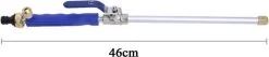 Merkloos Hogedruk-waterjet-Waterspuit-tuinslang | Spuitpistool Aansluiting Op Tuinslang | Hogedruk Waterpistool, Bevestiging Voor Tuinsproeier- Auto Wassen- Terras/tuin Reiniger -Tuingereedschap 1200x257