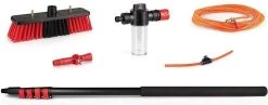 HIGHWALL Telescoopsteel Met Borstel - Glazenwassersset - Tot 4,6m Uitschuifbaar - Met Zeepdispenser -Tuingereedschap 1200x472
