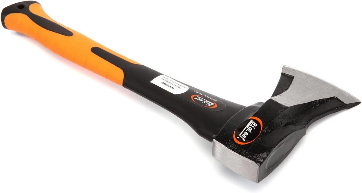 Merkloos Kloofbijl 1000 Gram Met Anti Slip Fiberglas Steel Bijl 2 Merkloos Kloofbijl 1000 Gram Met Anti Slip Fiberglas Steel Bijl - Afbeelding 2