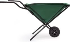 Relaxdays Kruiwagen Opvouwbaar - Inklapbare Tuinwagen - Vouwkruiwagen - Groen - 50 L -Tuingereedschap 1200x722 1
