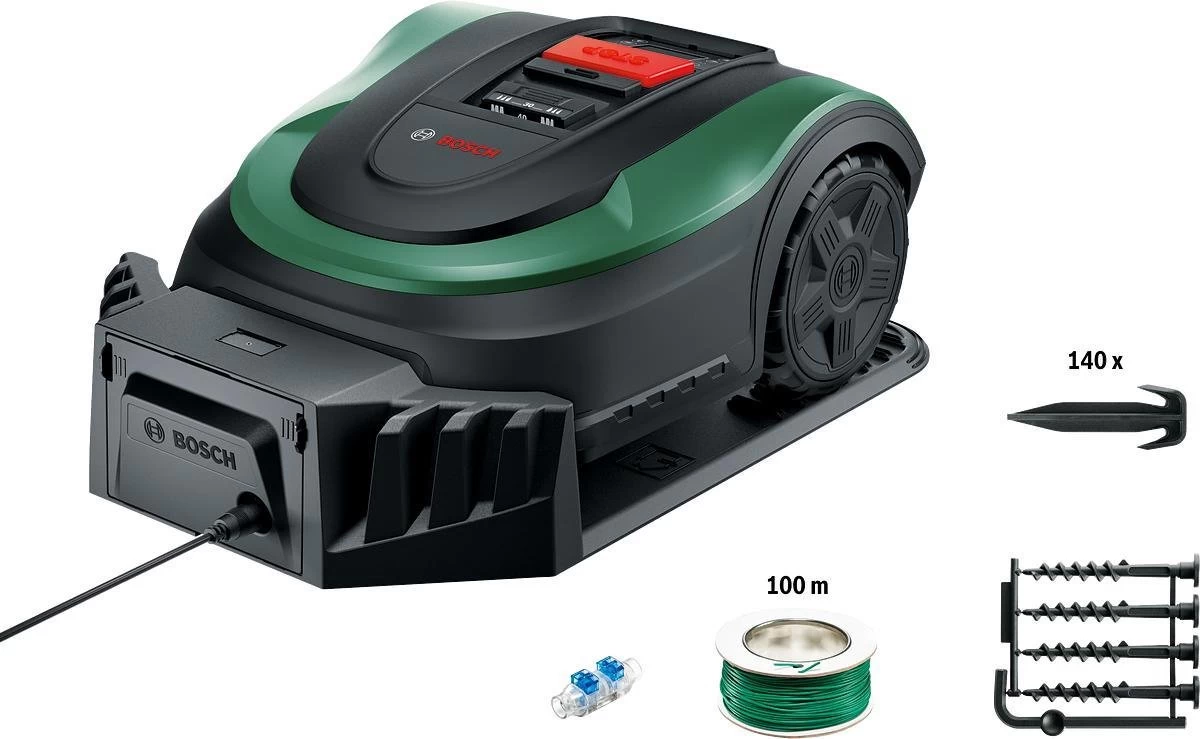 Bosch Indego XS 300 Robotmaaier - Maaibreedte 19 Cm - Voor Gazons Tot 300 M2 2 Bosch Indego XS 300 Robotmaaier - Maaibreedte 19 Cm - Voor Gazons Tot 300 M2 - Afbeelding 2