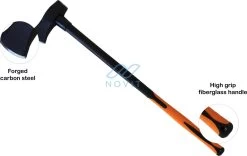 Novit Kloofbijl XL - Bijl Met Fiberglass Handvat 3kg -Tuingereedschap 1200x756