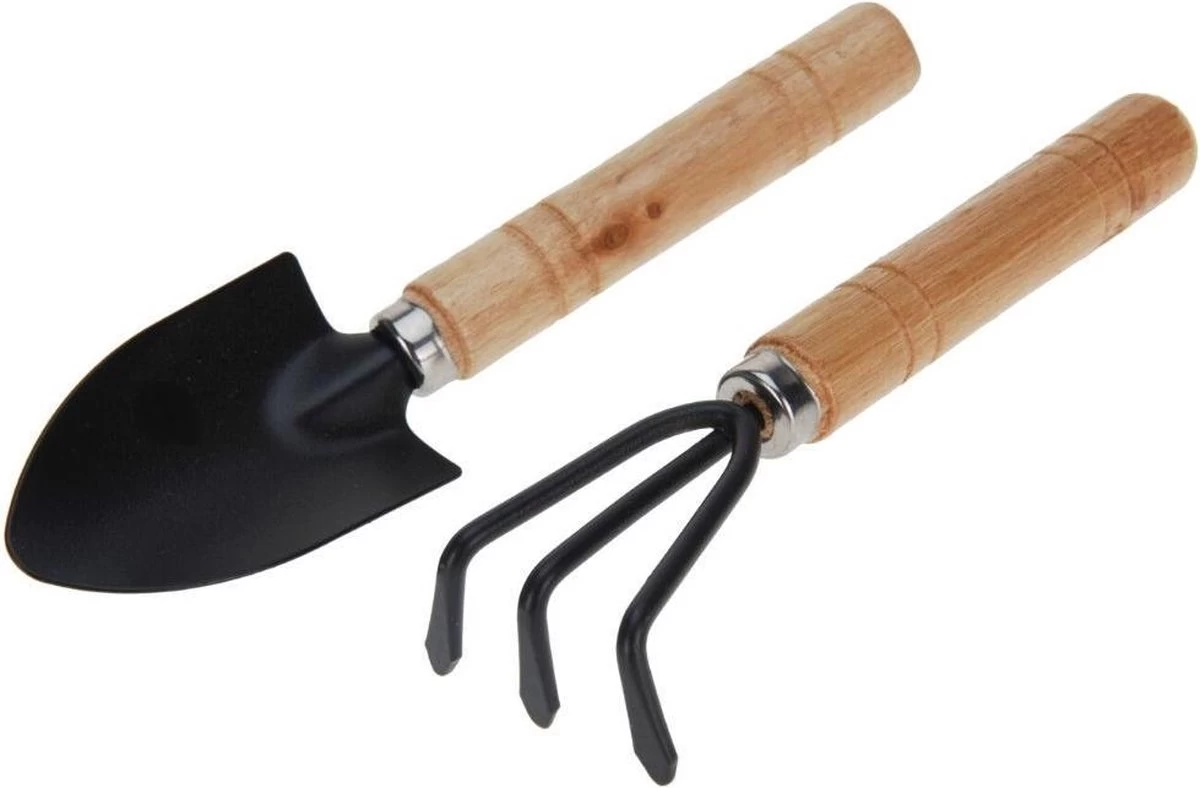 Pro Garden Schep En Hark Mini - Kinderen - Kamerplanten - Tuingereedschapsetje - Tuinieren 1 Pro Garden Schep En Hark Mini - Kinderen - Kamerplanten - Tuingereedschapsetje - Tuinieren