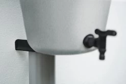 Elho Green Basics Rain Catcher 33 - Regenton Voor Balkonbuiten - Ø 33.5 X H 73.5 Cm - Grijs/Living Concrete -Tuingereedschap 1200x800 349