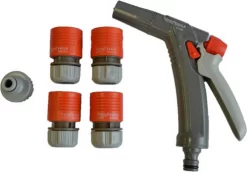 Slangenwagen Met 50 Meter Tuinslang | Eagle Garden | Incl. Spuitkopstuk En Connectors | Geel -Tuingereedschap 1200x835 5