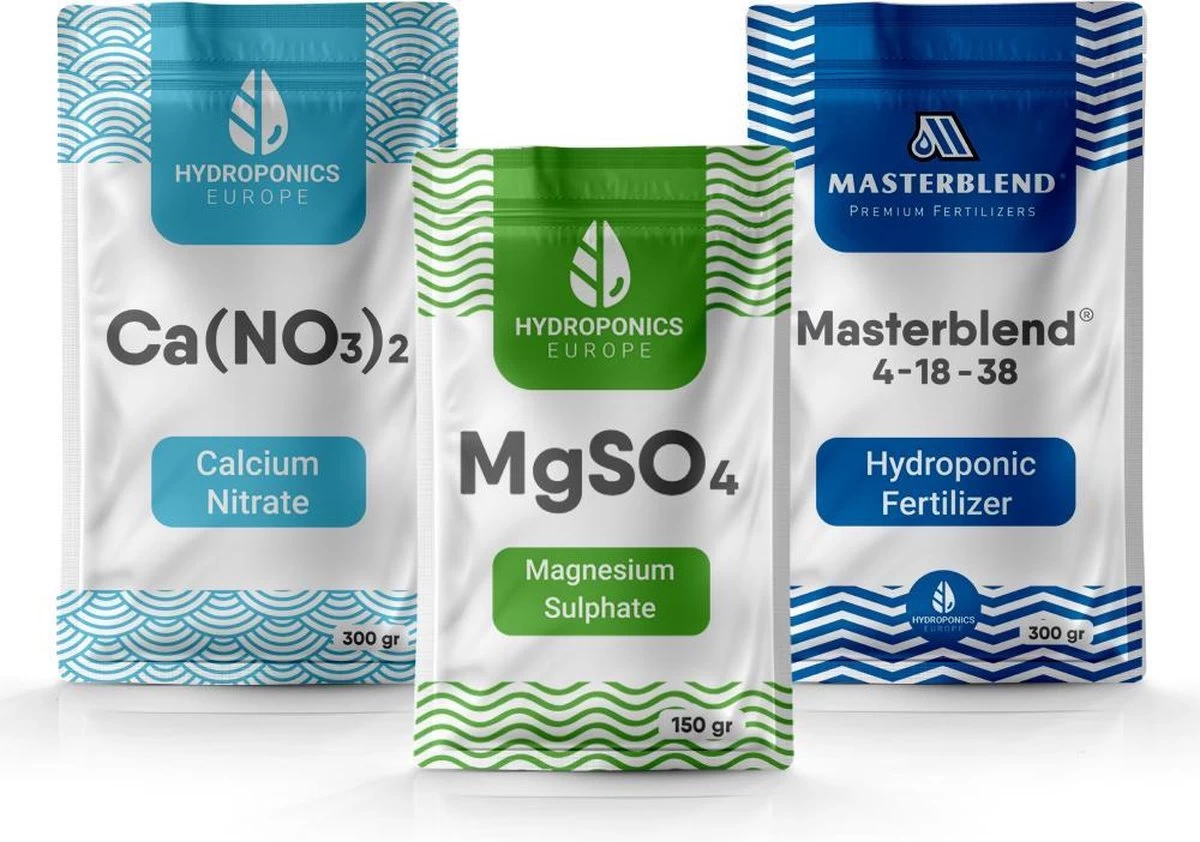 Masterblend 4-18-38 Hydroponic Plantenvoeding Kit | Voeding Voor Hydrocultuur 0.75 KG 1 Masterblend 4-18-38 Hydroponic Plantenvoeding Kit | Voeding Voor Hydrocultuur 0.75 KG