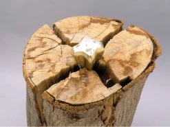 Steko Houtsplijter Voor Grote Blokken - Voor Aanmaakhout & Brandhout - Houtklover - Houtkliever - Splijtwig - Handmatig - Overal Te Gebruiken 1605 Gram - Metaal - Kloofwig - HOGE VOLUMEKORTING -Tuingereedschap 1200x901 6