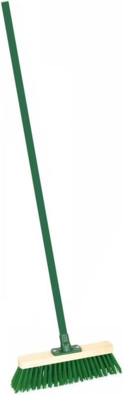 Benson Groene Straatbezem Met Afschroefbare Steel -Tuingereedschap 376x1200
