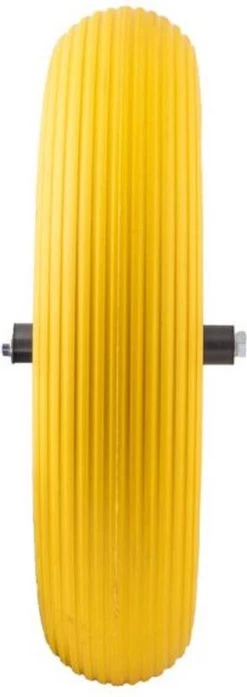 GARDENGEAR Kruiwagenwiel 4.00-8 Pu Plastic Geel -Tuingereedschap 425x1200