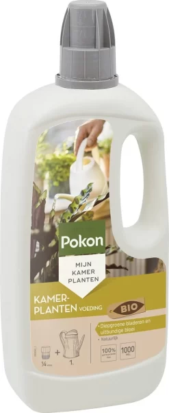 Pokon Bio Kamerplanten Voeding - 1l - Plantenvoeding (bio) - 7ml Per 1L Water -Tuingereedschap 492x1200 1