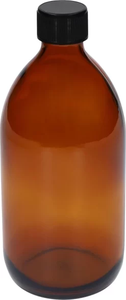 QUVIO Sprayfles - Spuitfles - Plantenspuit - Schoonmaak Spuit - Huishoudspray - Leeg/Hervulbaar - Kamerspray - Allesreiniger - Glazen Sprayflacon - Waterspuit - Kappersspuit - 500 Ml - Glas - Bruin - Zwart -Tuingereedschap 506x1200 1