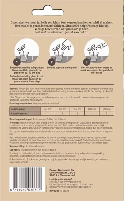 Pokon Bio Kuur Voor Weerbare En Gezonde Kamerplanten - Capsules - 12 Stuks - Geschikt Voor Alle Kamer-, Buitenplanten En Moestuin -Tuingereedschap 738x1200 1