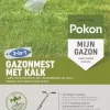 Pokon Gazonmest Met Kalk - 2kg - Mest - Geschikt Voor 30m² - 120 Dagen Voeding