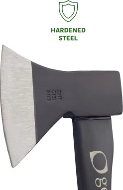 GEOLIA - Bijl - Bijl - Staal - Glasvezelsteel - 0,8 Kg Met Een Stalen Kop Van 0,6 Kg - Bijlen - Handbijl - Kleine Bijl - Kloofbijl - Kloofbijl -Tuingereedschap 773x1200 1