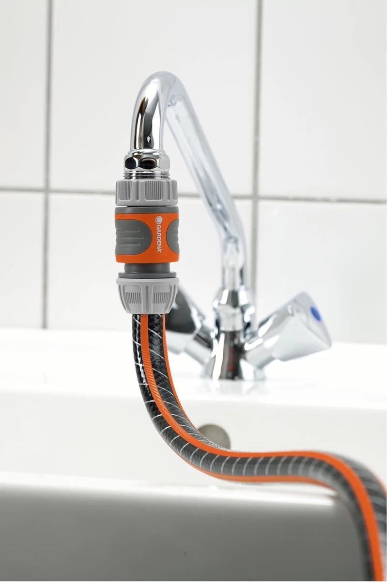 Gardena Adapter Draadadapter Perlator Zachte Bruisstraal M22 2 Gardena Adapter Draadadapter Perlator Zachte Bruisstraal M22 - Afbeelding 2