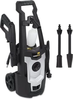 Powerplus POWXG90405 Hogedrukreiniger - 1400W - Max. 110 Bar - 390 L/h - Incl. 5m Slang En Accessoires - Excl. Terrasreiniger - Reiniger Voor Auto, Fiets En Meubelen -Tuingereedschap 886x1200