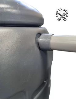 Regenton Rainsaver - Antraciet 100 L + Voet + Vulautomaat -Tuingereedschap 919x1200 2